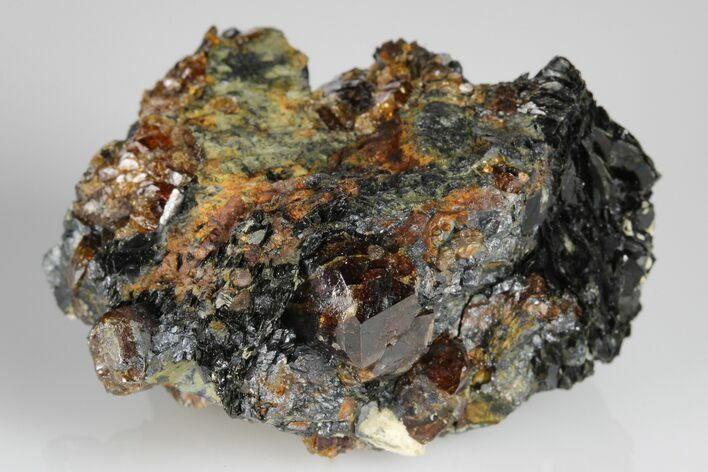 Fluorescent Zircon Crystals in Biotite Schist - Norway #175862